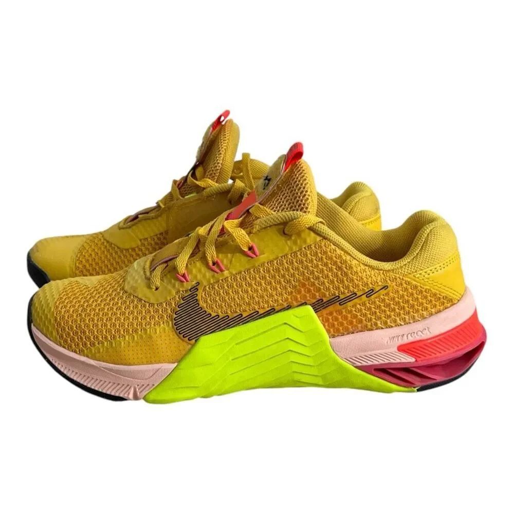 Nike Metcon 7 X Rawdacious Size 6.5 Training Shoes DA8110-721 Pollen Volt Pink